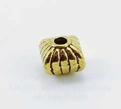 Бусина металлическая