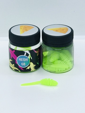 NEON 68 Бобер лайм 45 мм 10 шт СЫР продажа от 2 шт.