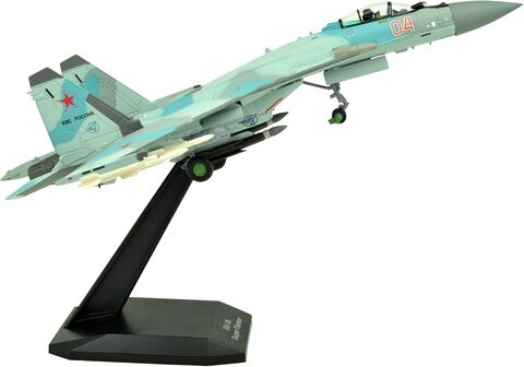 Модель Российский Истребитель SU-35 Super Flanker масштаб 1:100
