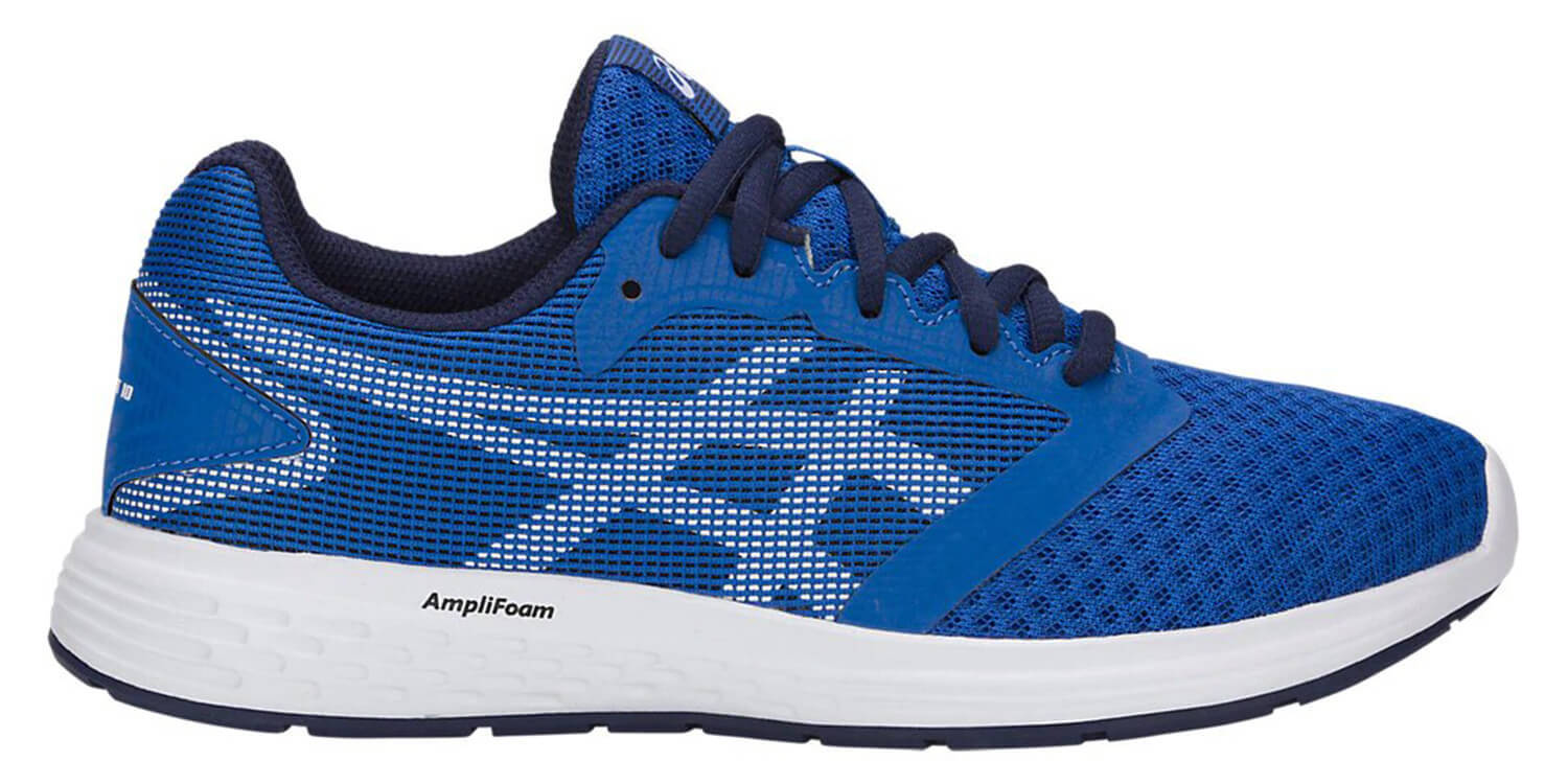 Asics Patriot 10 GS кроссовки для бега детские синие