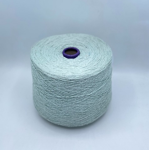 Filati Venezia (пр.Италия),art-Seta Bourette, 2/90 450/100гр, 100% Буретный шелк, цвет-Мятный, арт-36673