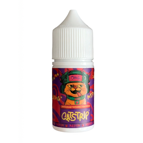 Жидкость CATSTRIP Salt 2% 30 ml - Лимонад Черника Малина