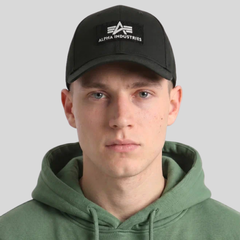 Бейсболка Alpha Industries Cap VLC II Black (Черный)