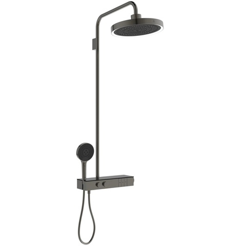 Ideal Standard Ceratherm Solos A7883A5 Душевая система с термостатическим смесителем для душа PVD Magnetic Grey (Магнит)