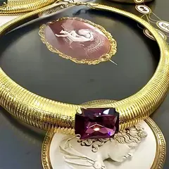 Колье ОМЕГА Бургунди