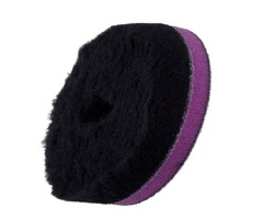 Zvizzer 135/25/135 ЧЕРНЫЙ меховой круг (ворс 15мм) Doodle WoolPad