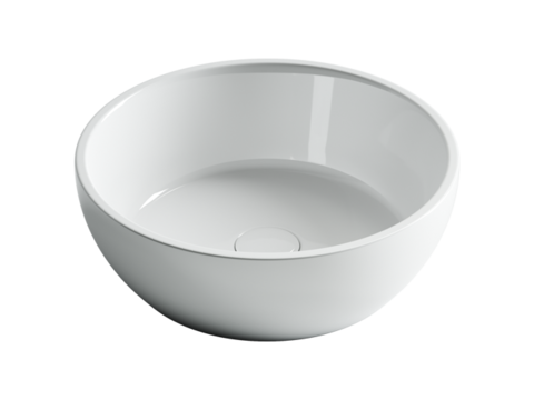 Ceramica Nova Element CN6021 Умывальник чаша накладная круглая, 41x41, цвет: белый