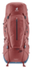Картинка рюкзак туристический Deuter Aircontact X 60+15 SL Redwood-Ink - 8