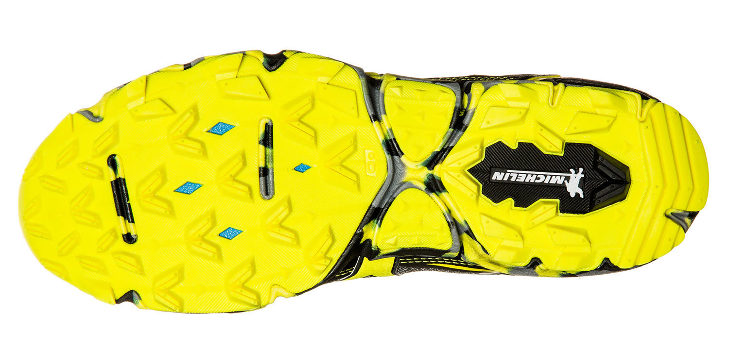 Кроссовки для бега мужские Mizuno Wave Hayate 3 черные-желтые - 2