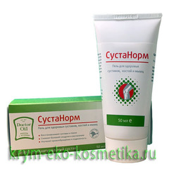 Гель для здоровья суставов костей и мышц СустаНорм ТМ Doctor Oil (Доктор Оил)