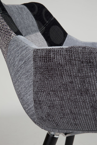 Кресло Zuiver Twelve - patchwork grey - 1100267