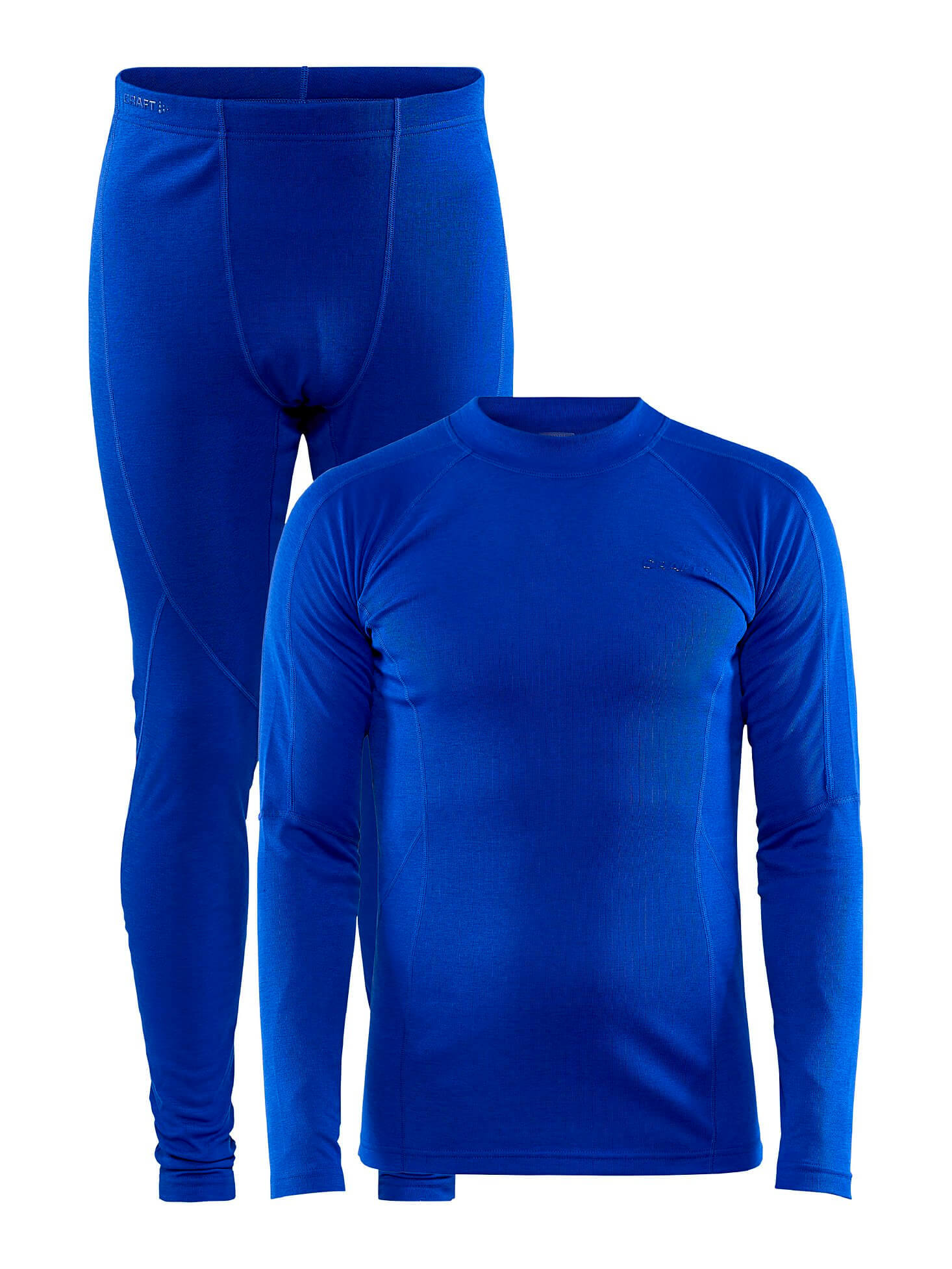 Craft Core Warm Baselayer комплект термобелья мужской blue