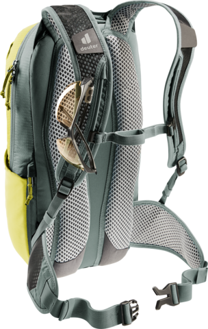 Картинка рюкзак велосипедный Deuter Race 12 Sprout/Ivy - 7