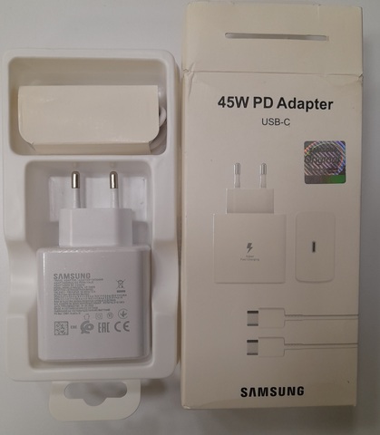 Устройство быстрой зарядки Samsung 45W Type-C