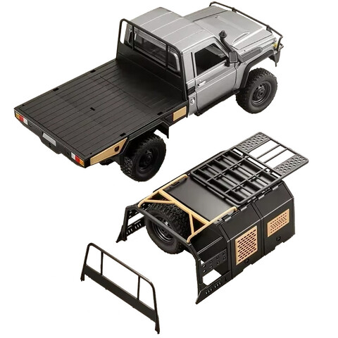 Радиоуправляемый внедорожник Toyota Land Cruiser LC79 4WD 1:12 - MN-82S-SILVER