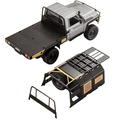 Радиоуправляемый внедорожник Toyota Land Cruiser LC79 4WD 1:12 - MN-82S-SILVER