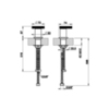 Gessi Anello 63400#031 Смеситель для раковины без излива, цвет: хром