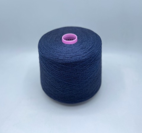 Zegna Baruffa (пр.Италия), art-Safari , 2/28 1400м/100 гр. 59% Лен, 41%Хлопок, цвет-Синее мулине(62/24) ,арт-28708