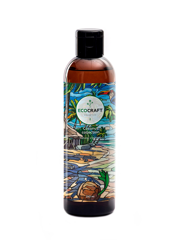ECOCRAFT Шампунь для волос Coconut collection Кокосовая коллекция (250 мл)