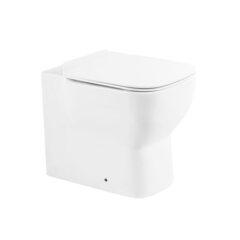 BelBagno BB127CB Унитаз приставной безободковый, P-trap, цвет: белый фото