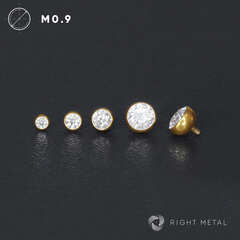 Шар Ball Crystal PVD Yellow