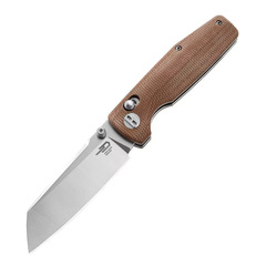 Фото Складной нож Bestech Slasher, сталь D2, рукоять коричневая микарта