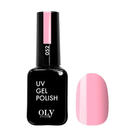 OLYSTYLE Гель-лак для ногтей тон 052 розовый