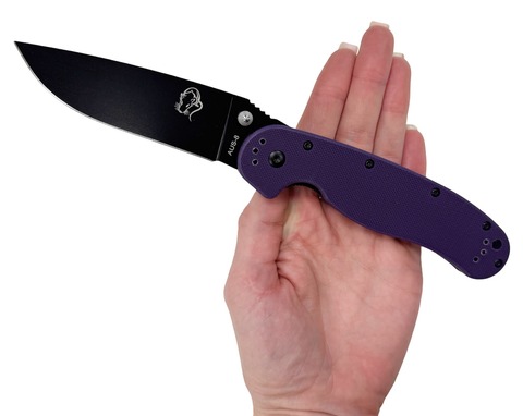 Складной нож Крыса VIOLET, сталь AUS-8, рукоять G10, RAT01-VIOLET