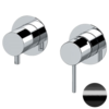 Remer X92ZPWBCFP Смеситель для душа Remer X Style X92ZPWBCFP, черный брашированный хром