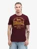 Футболка Lonsdale Hudswell Oxblood/Ochre