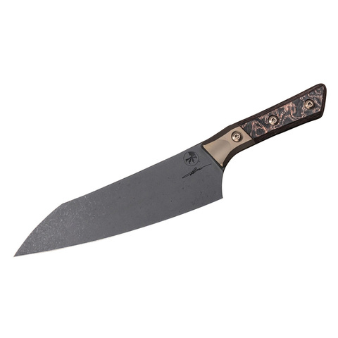 Кухонный нож Microtech Chef, сталь M390MK, 3000B-1DLCLWCFS
