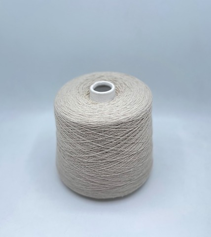 Luxury Selection by Ri.Go(пр.Италия), art-Cotone Seta ,2/15 750м/100гр, 50%Шелк 50%Хлопок , цвет-Светлый,серо-бежевый ,арт.29245