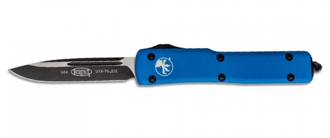 Фронтальный нож Microtech 148-1BL UTX-70 Black Выкидной