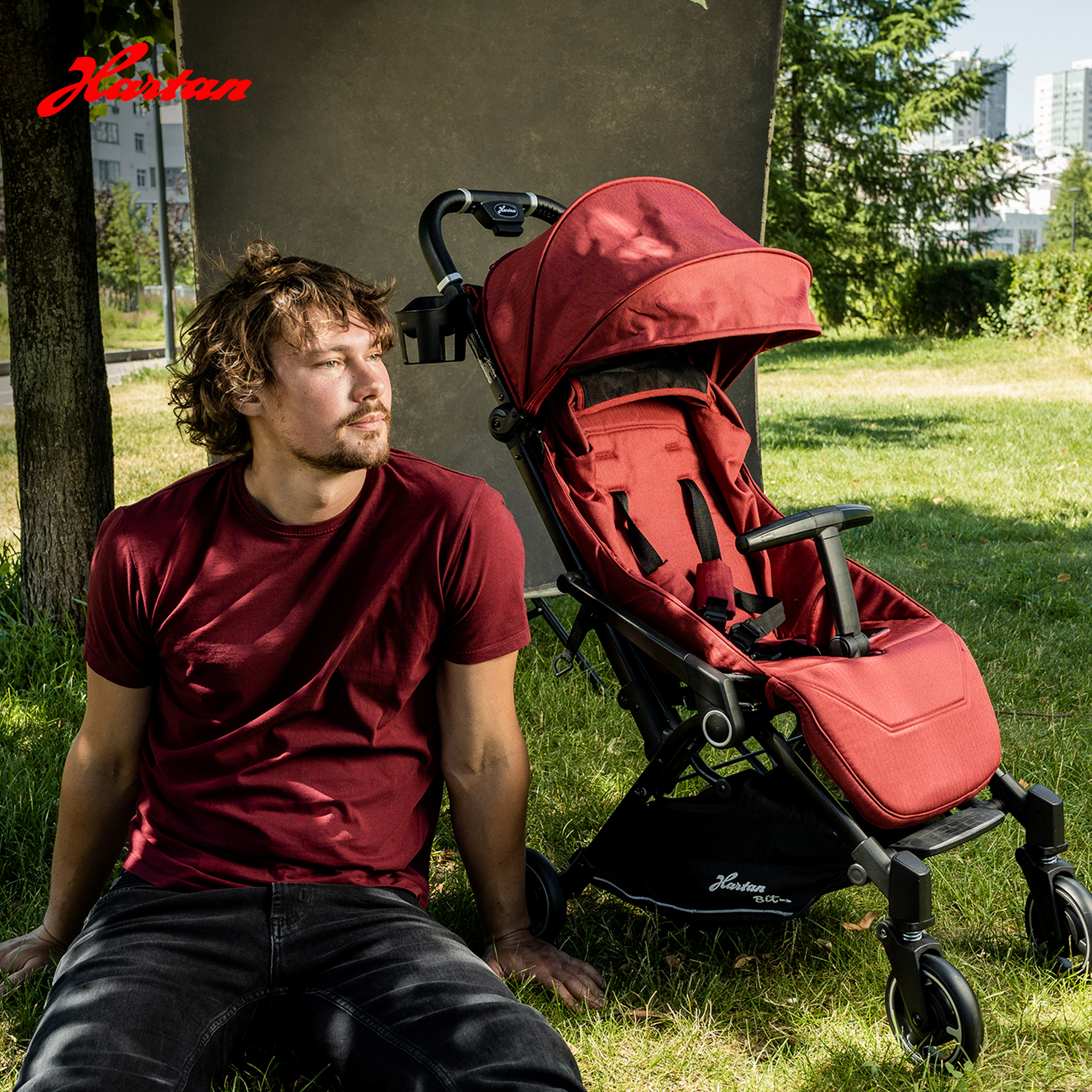 Детская коляска Hartan Bit 163 Red