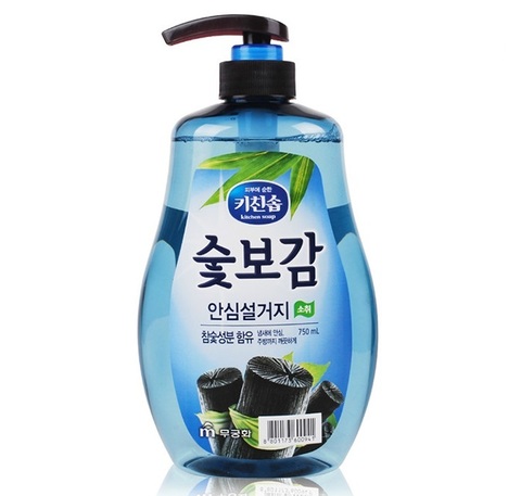 Kitchensoap Hardwood Charcoal Dishwashing Soap 750ml