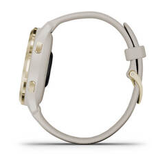 Смарт часы Garmin Venu 2S, Light Gold Stainless Steel Bezel with Light Sand