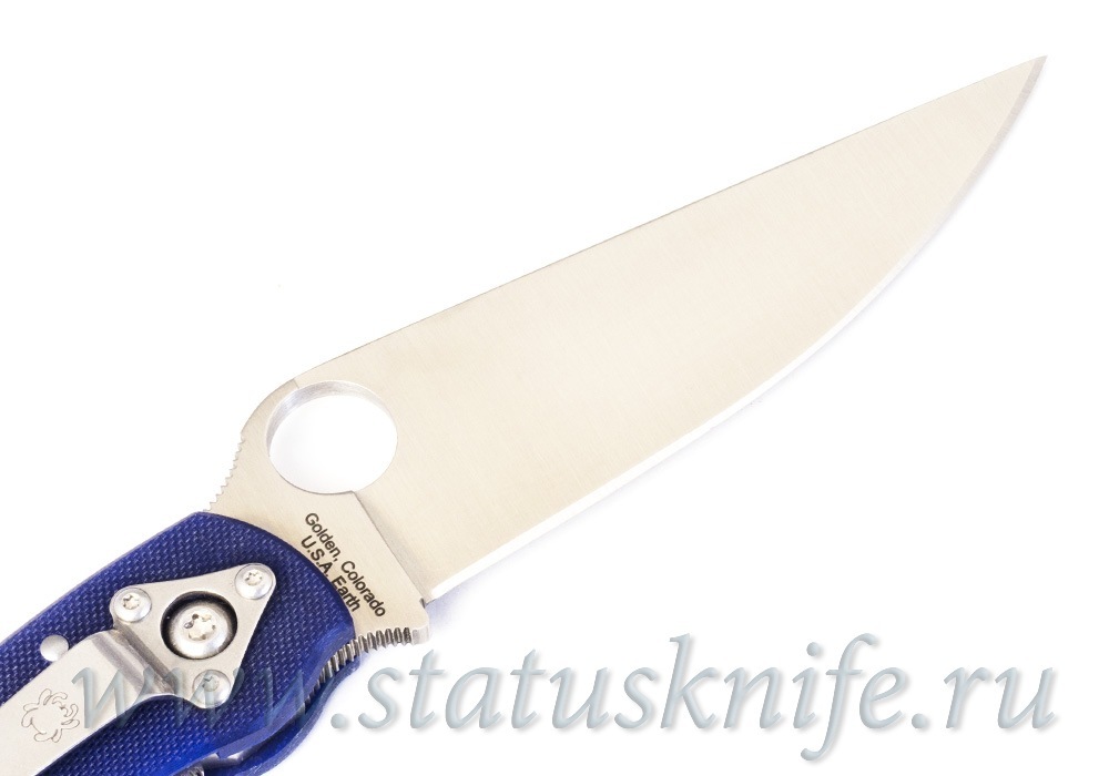 Нож Spyderco C36GPDBL Military Dark Blue