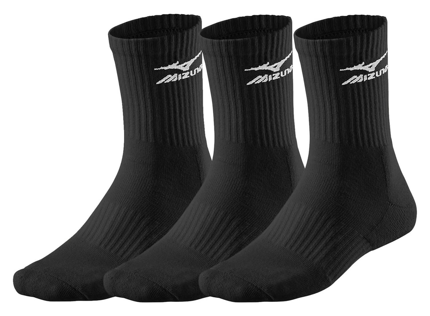 Mizuno Training 3p Sock комплект носков черный