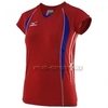 Mizuno Premium W's Cap Sleeve red - 1