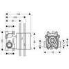 Axor Shower Collection 10754180 Встраиваемая часть термостата