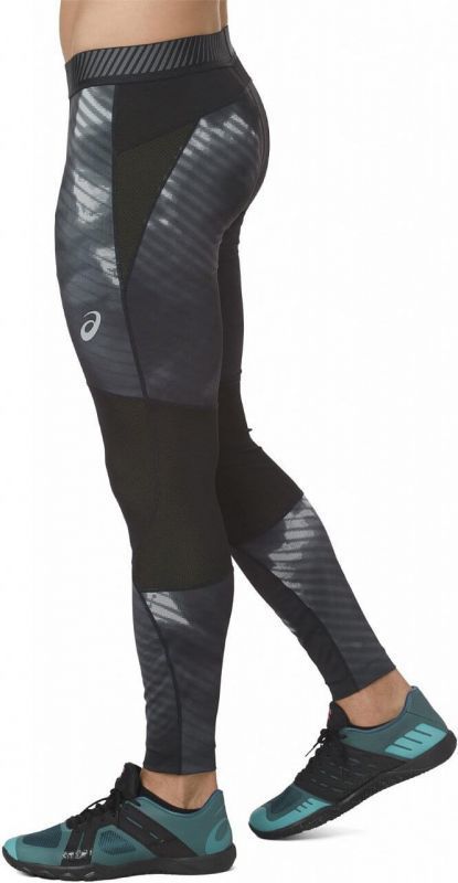 Asics Packable Base Layer Graphic костюм для бега мужской синий-черный - 4