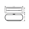 Hansgrohe WallStoris 27912700 Корзина глубокая МБ