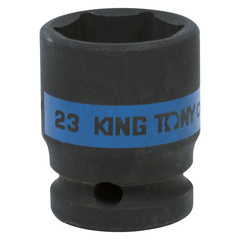 KING TONY (453523M) Головка торцевая ударная шестигранная 1/2", 23 мм