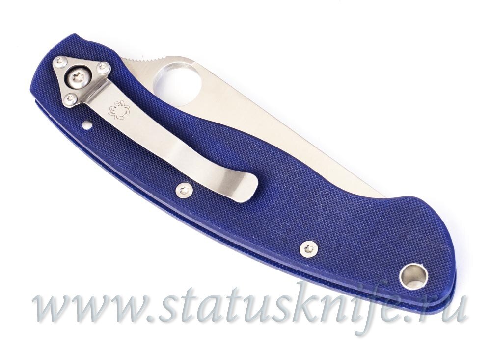 Нож Spyderco C36GPDBL Military Dark Blue