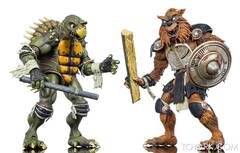 Фигурка NECA TMNT: Tokka & Rahzar (БАМП)