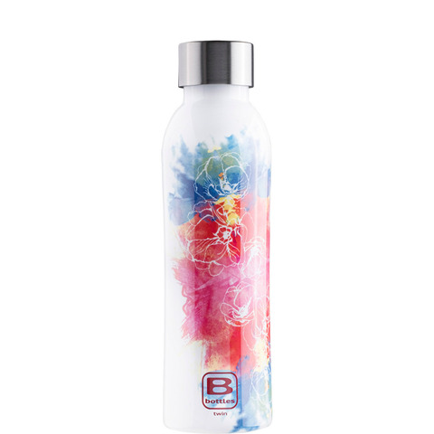 Термос Bugatti B Bottle Twin watercolor red & blue BBT-3W500IS
