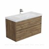 Aquanet 346321 Тумба Nova Lite 2.0 110 2 ящ. цв. дуб рустикальный (346321)