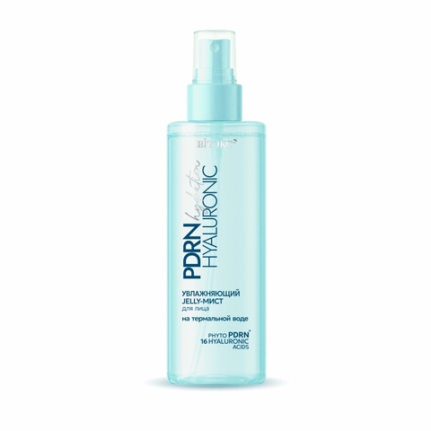PDRN HYALURONIC hydration Увлажняющий JELLY-МИСТ для лица на термальной воде, 150 мл.