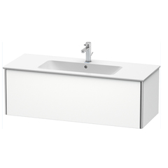 Duravit XSquare XS407401818 База под раковину 1210х478х400 мм, с 1 выдв ящик, цвет белый матовый(для 233612) фото