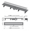 Alcaplast APZ9-950M Душевой лоток